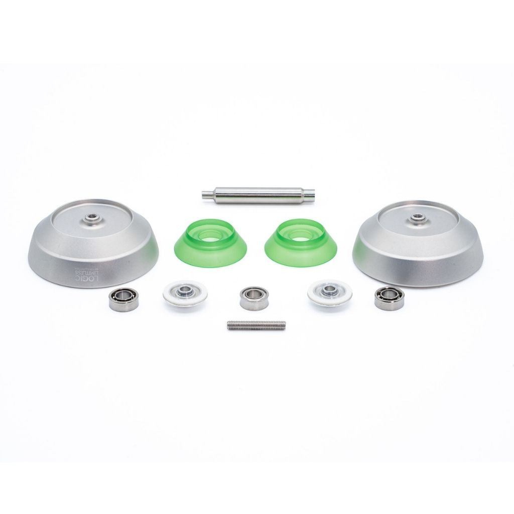 LOGIC LIMITLESS yoyo in Blasted Silver #Color_Blasted Silver
