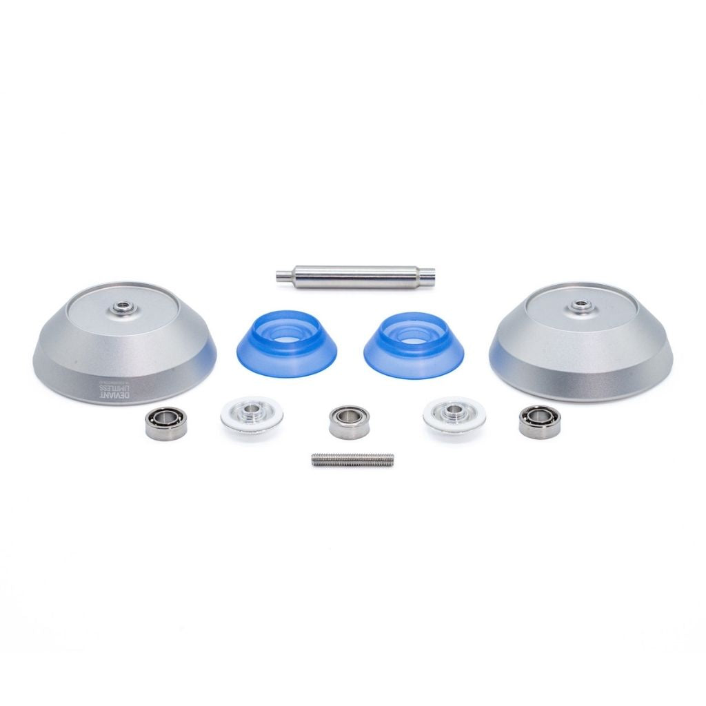 DEVIANT LIMITLESS yoyo in Blasted Silver #Color_Blasted Silver