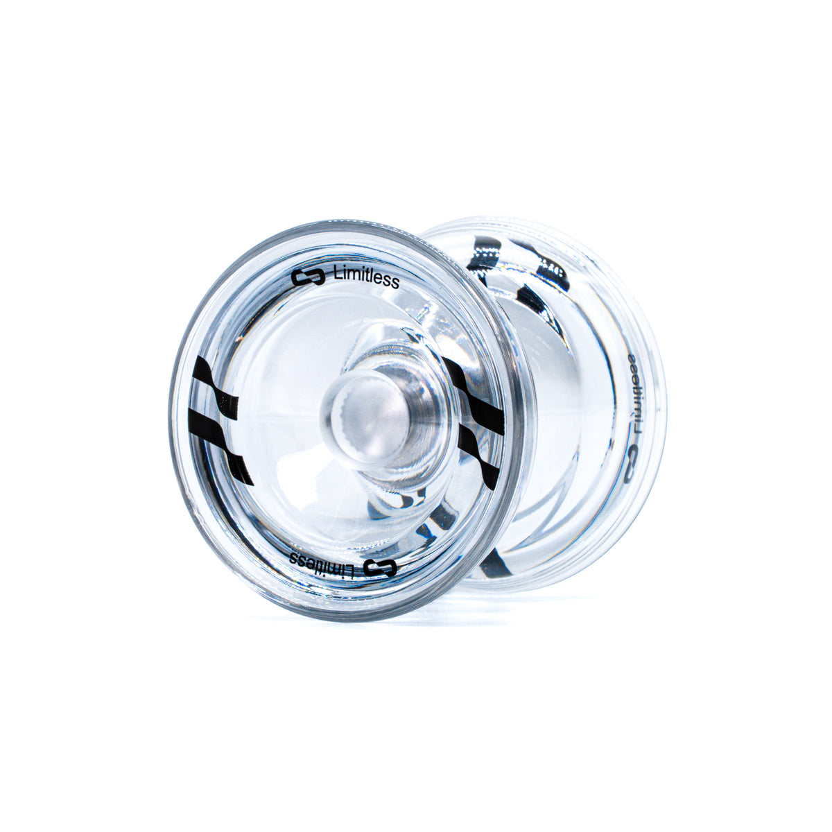 Limitless free spinning shell yoyo in Crystal Clear #Color_Crystal Clear