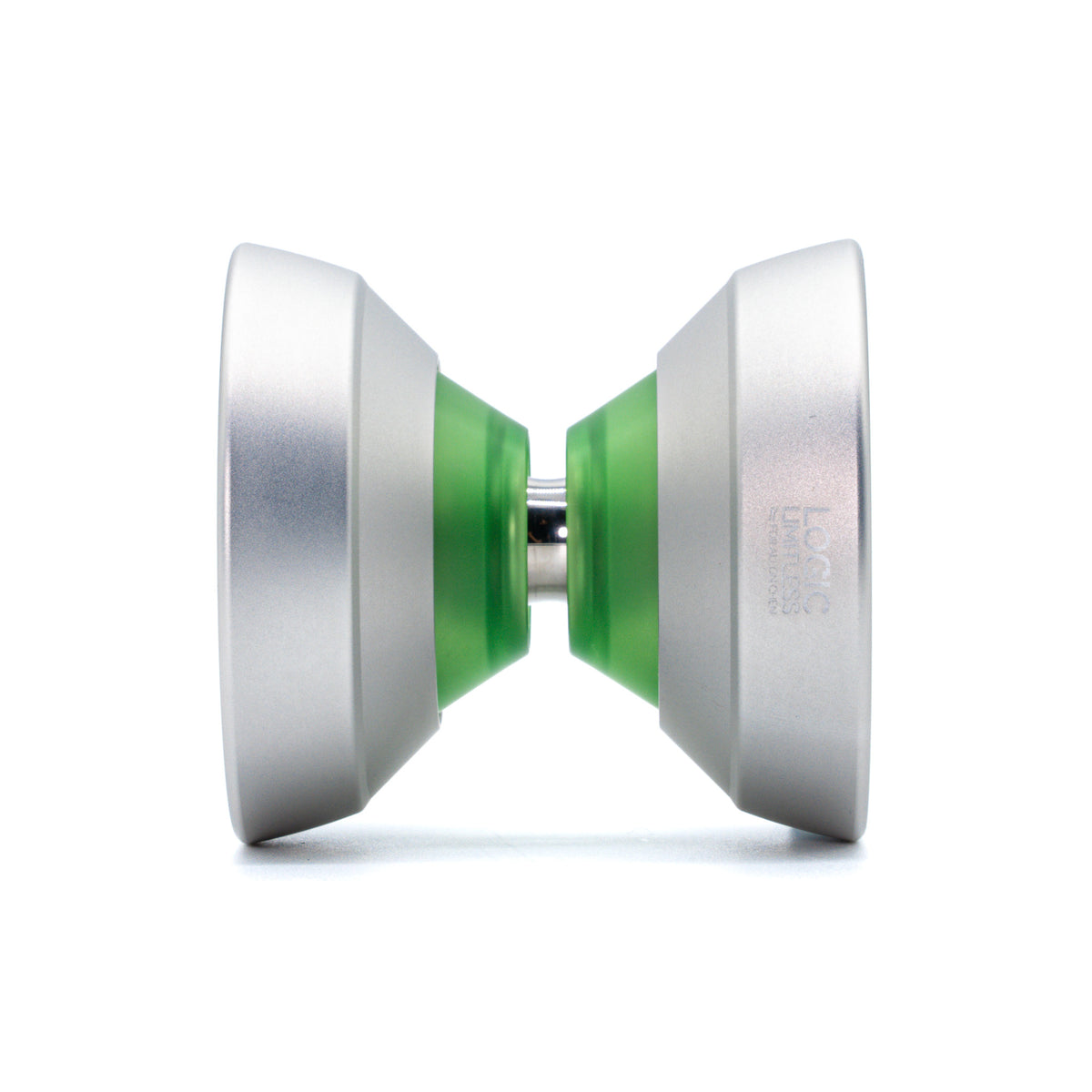 LOGIC LIMITLESS yoyo in Blasted Silver #Color_Blasted Silver