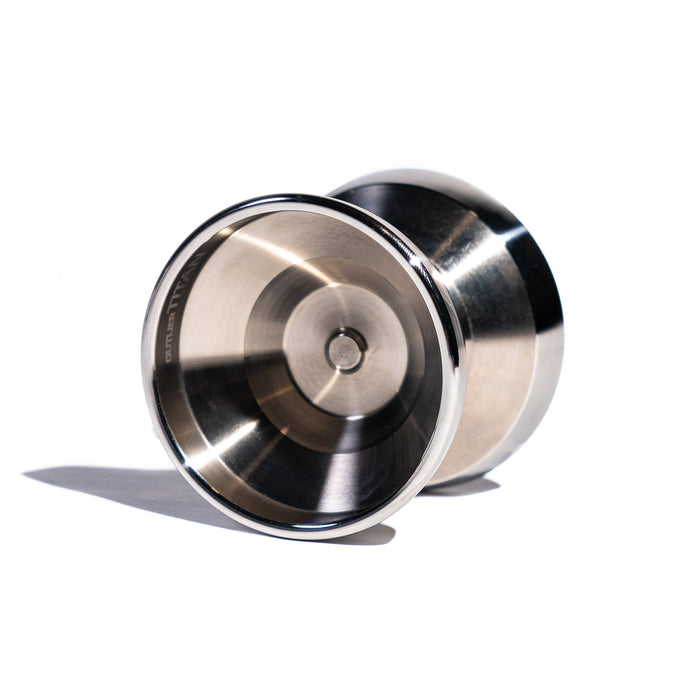 OUTLIER TITAN titanium yoyo with stainless steel rims