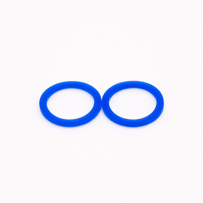 One pair of OFFSET Blue Response Pads on a white background