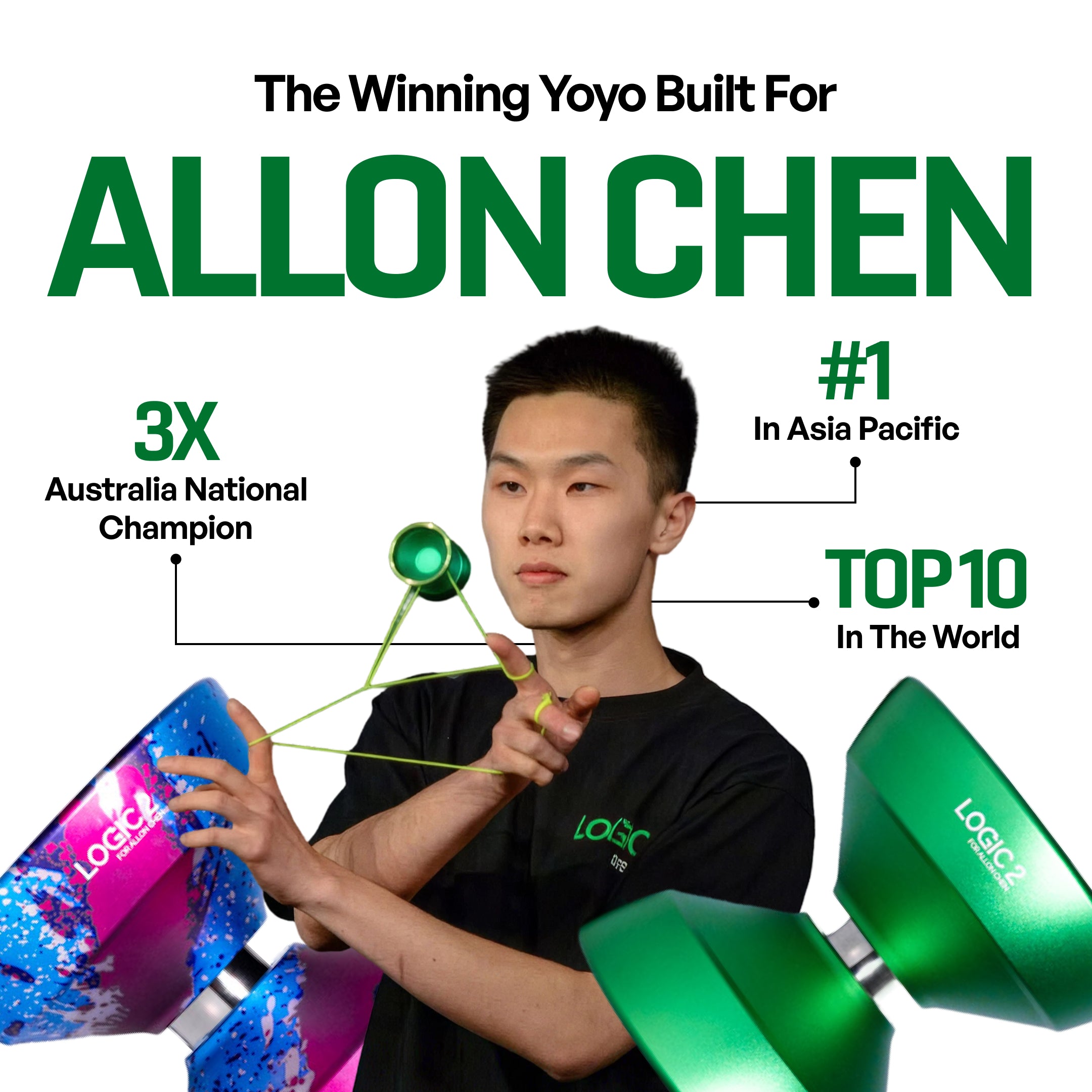 LOGIC 2 | Allon Chen 60mm Bimetal Yoyo | OFFSET