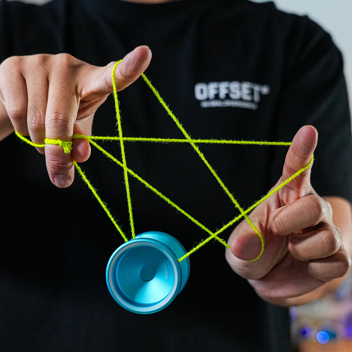 OFFSET player in a string trick mount, from the 90-Day Transformation Masterclass