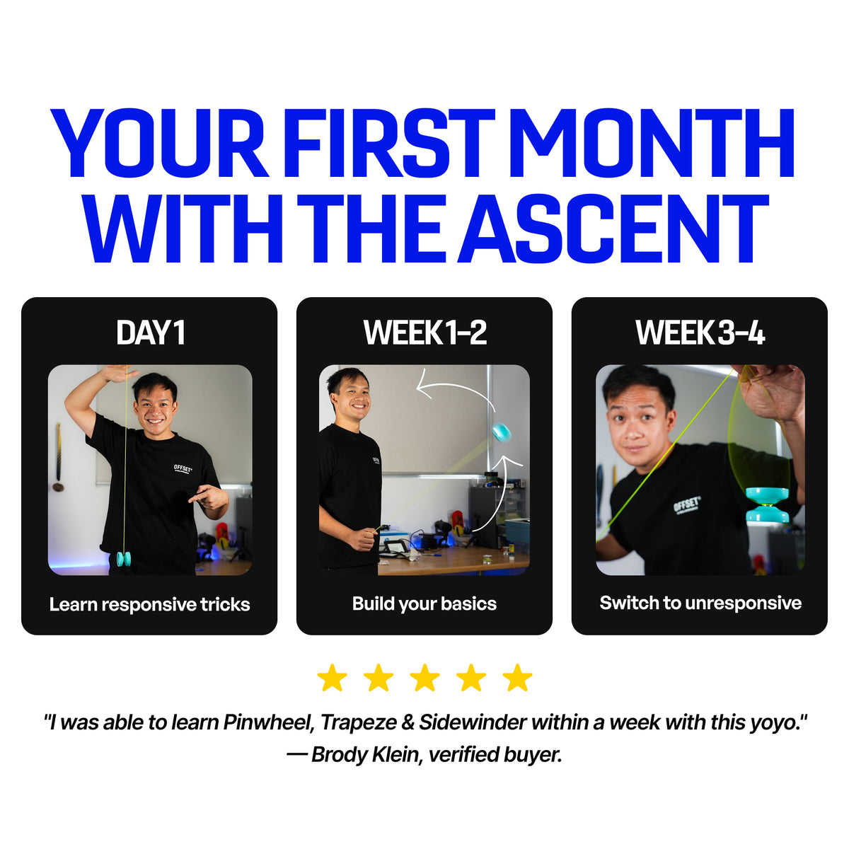 Your first month with the Ascent: responsive tricks on day one, unresponsive by week three